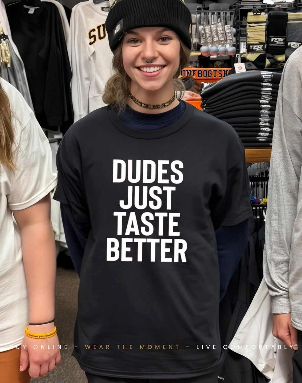 Jeffrey Carter Dudes Just Taste Better Shirt