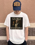 George Washindish George Washington parody shirt