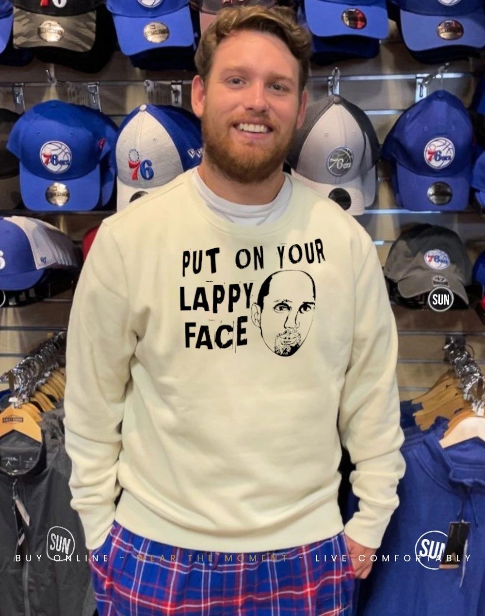 Put On Your Lappy Face graphic shirt