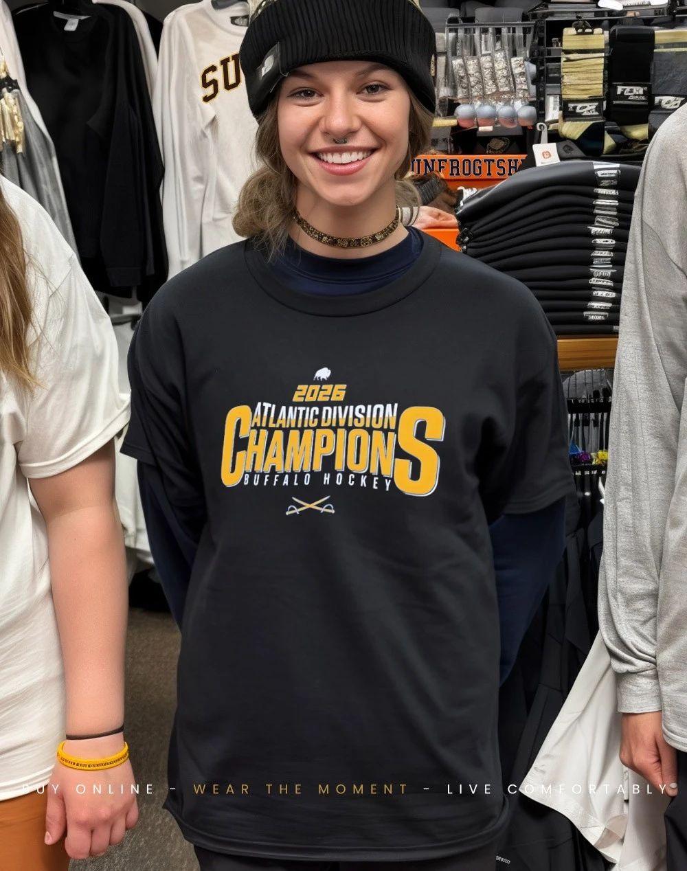 Buffalo Sabres 2026 Atlantic Division Champions classic shirt
