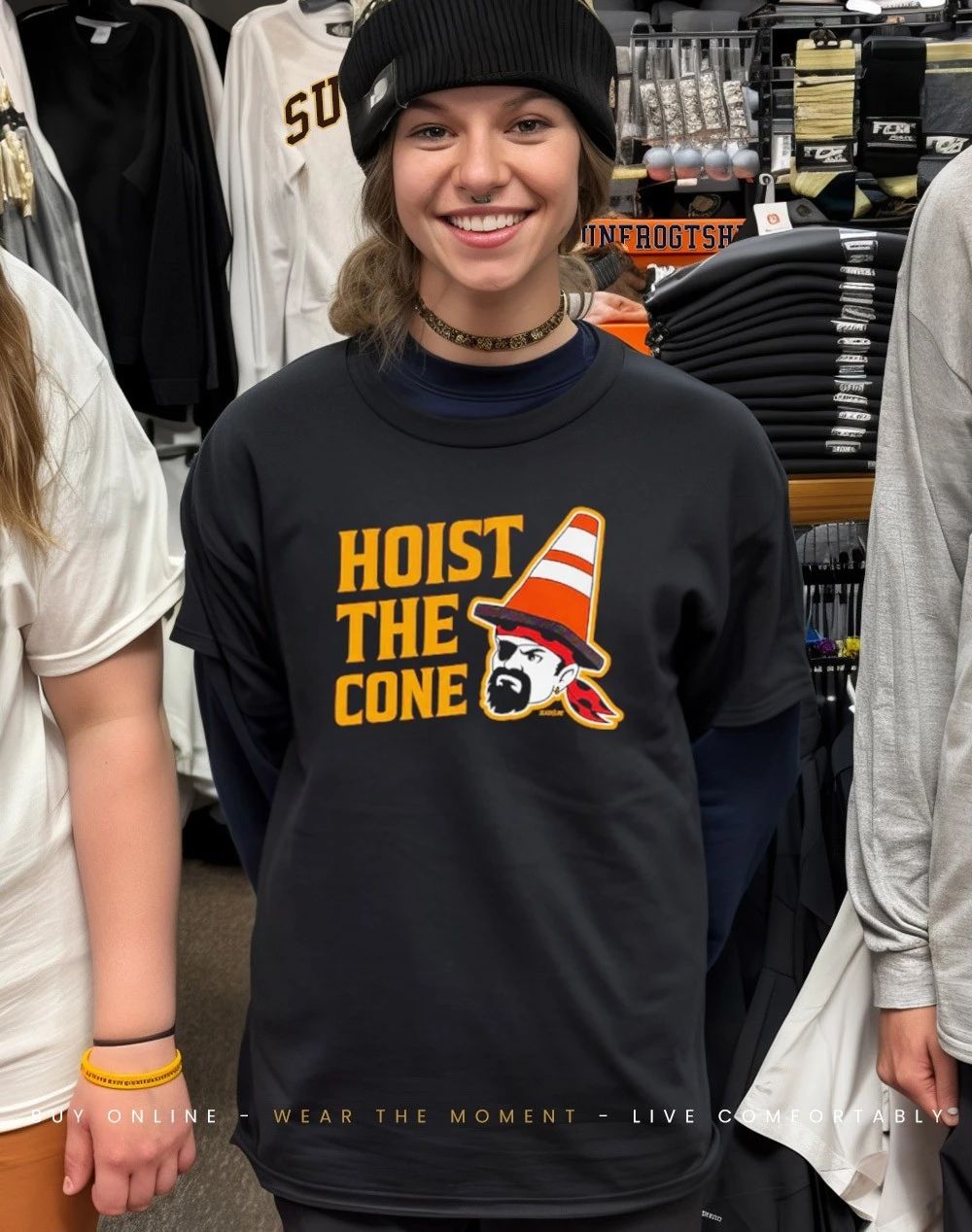 Pittsburgh Pirates Hoist the Cone Pirate shirt
