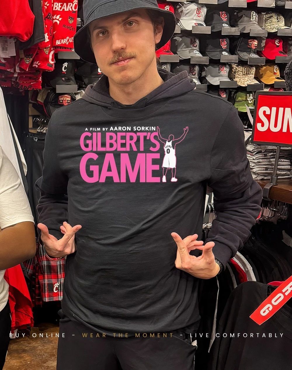 A film by Aaron Sorkin Gilbert Arenas’s game shirt