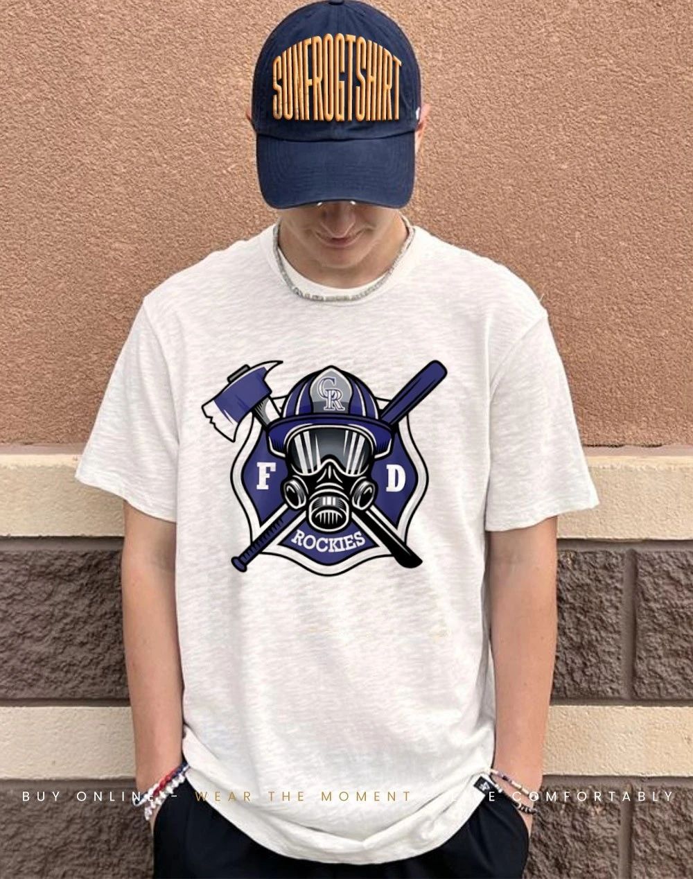 Colorado Rockies Firefighter Spirit firefighter-style shirt