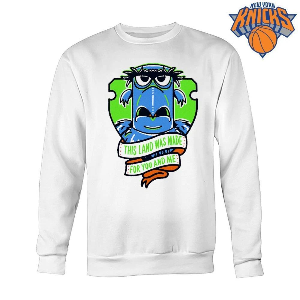 This Land Was Made For You And Me Blue Vulture Crest Shirt