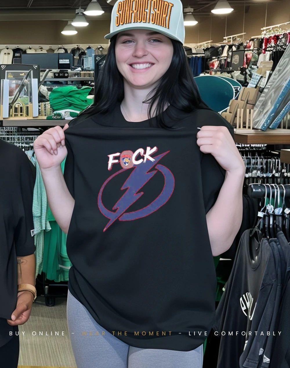 Fuck Tampa Bay Lightning logo shirt