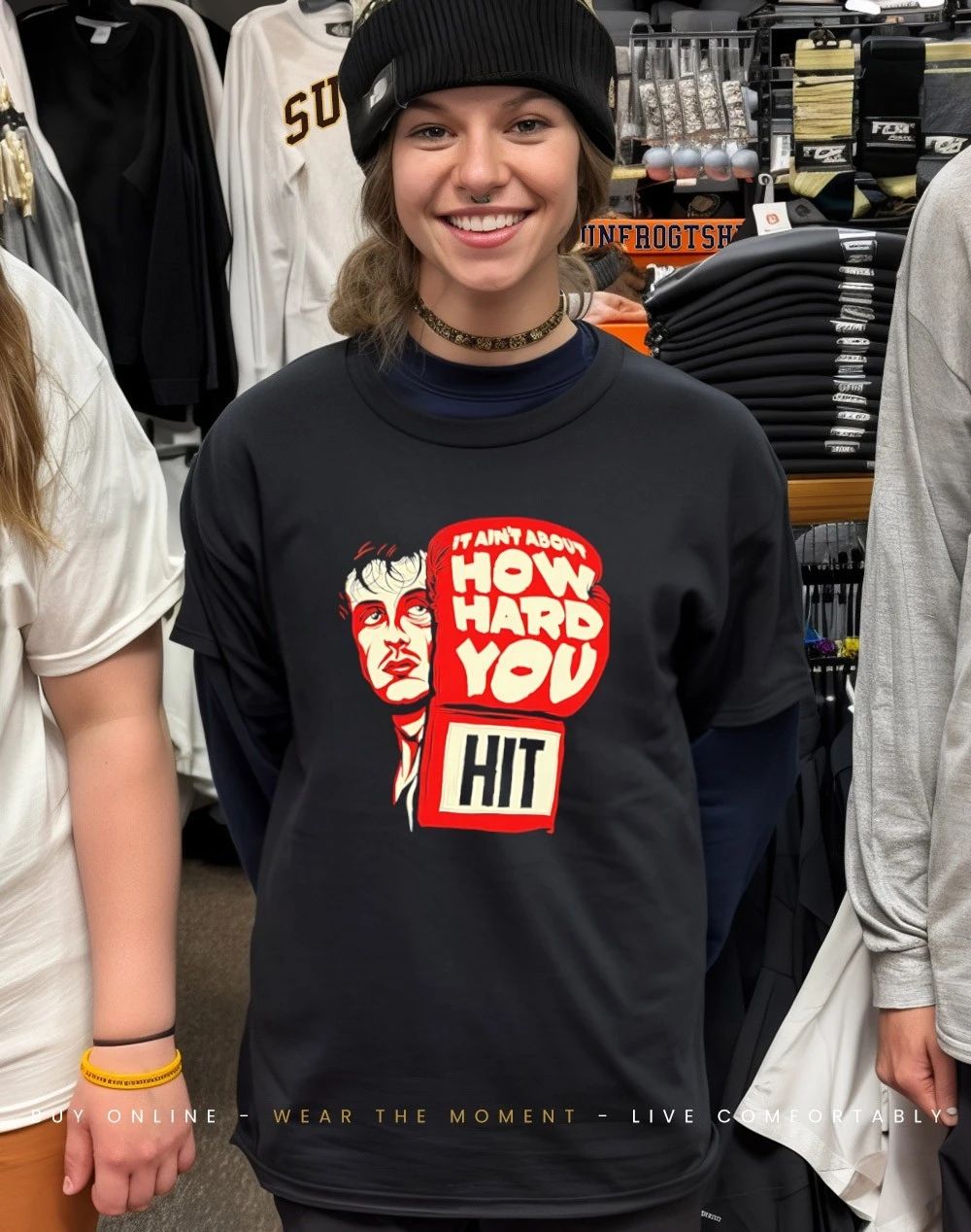 It ain’t about how hard you cartoon shirt