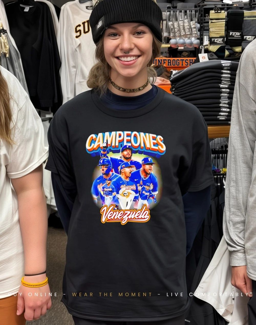 Venezuela WBC 2026 Champions Campeones shirt