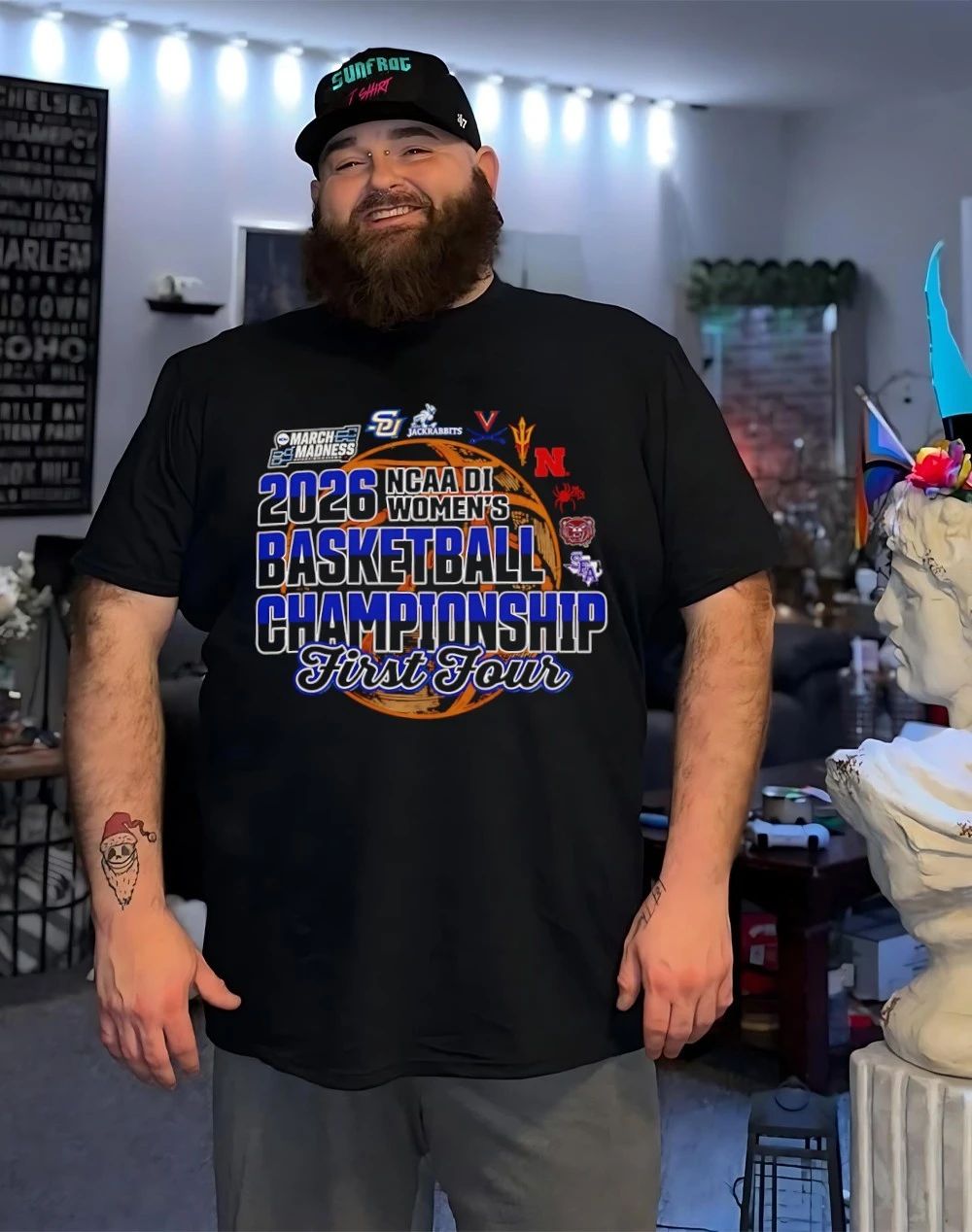 NCAA Basketball Championship First Four 8 Team March Madness shirt