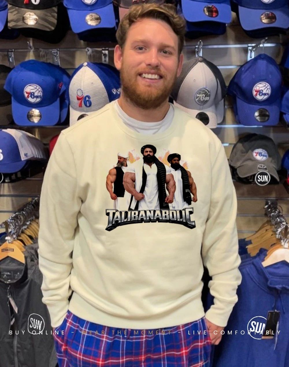 Talibanabolic Indian graphic shirt