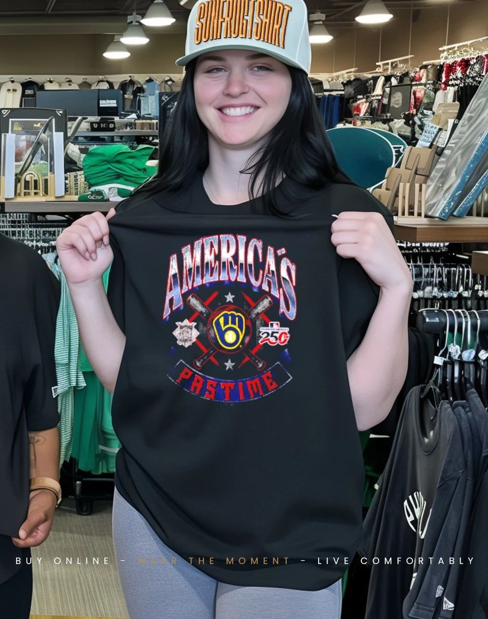 Milwaukee Brewers x America’s Fastime Americana shirt