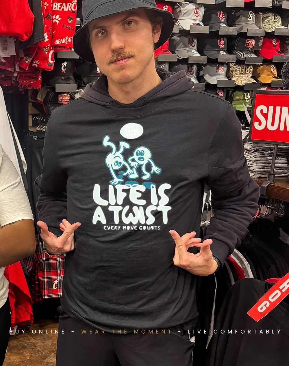 Just think smart life is a twist every move counts shirt