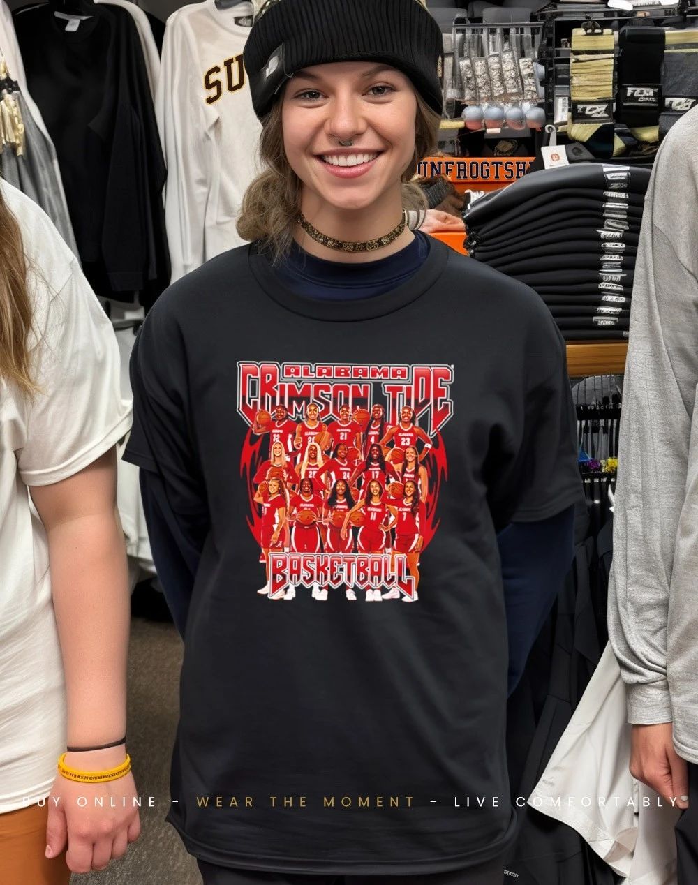 Alabama Women’s Basketball NCAA March Madness 2026 Team Collage shirt