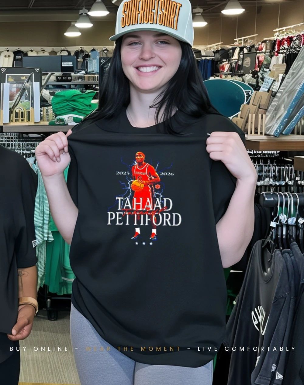 Tahaad Pettiford Auburn Basketball NCAA 2025 2026 graphic shirt