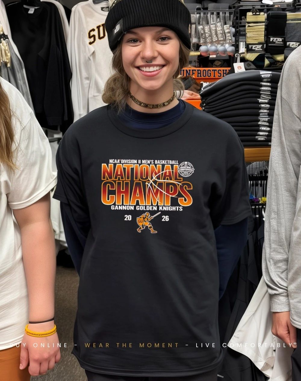 Gannon University Men’s Basketball 2026 DII National Champions shirt