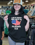 I Like My Country How I Like My Tea Filled with ICE State shirt