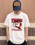 Meleek Thomas Arkansas Razorbacks 90s Graphic shirt