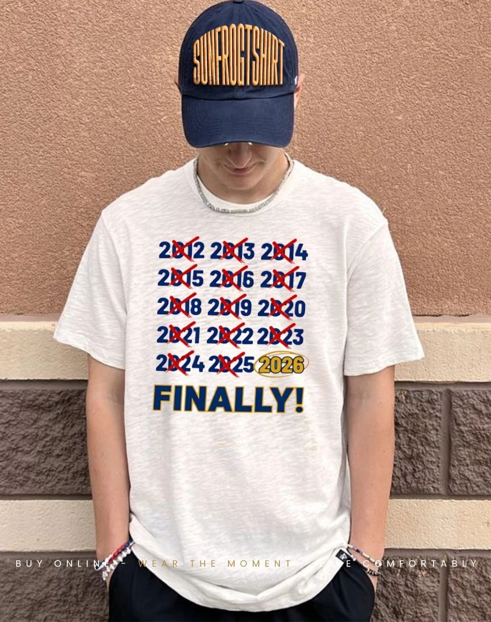 Finally Buffalo Sabres NHL 2026 shirt