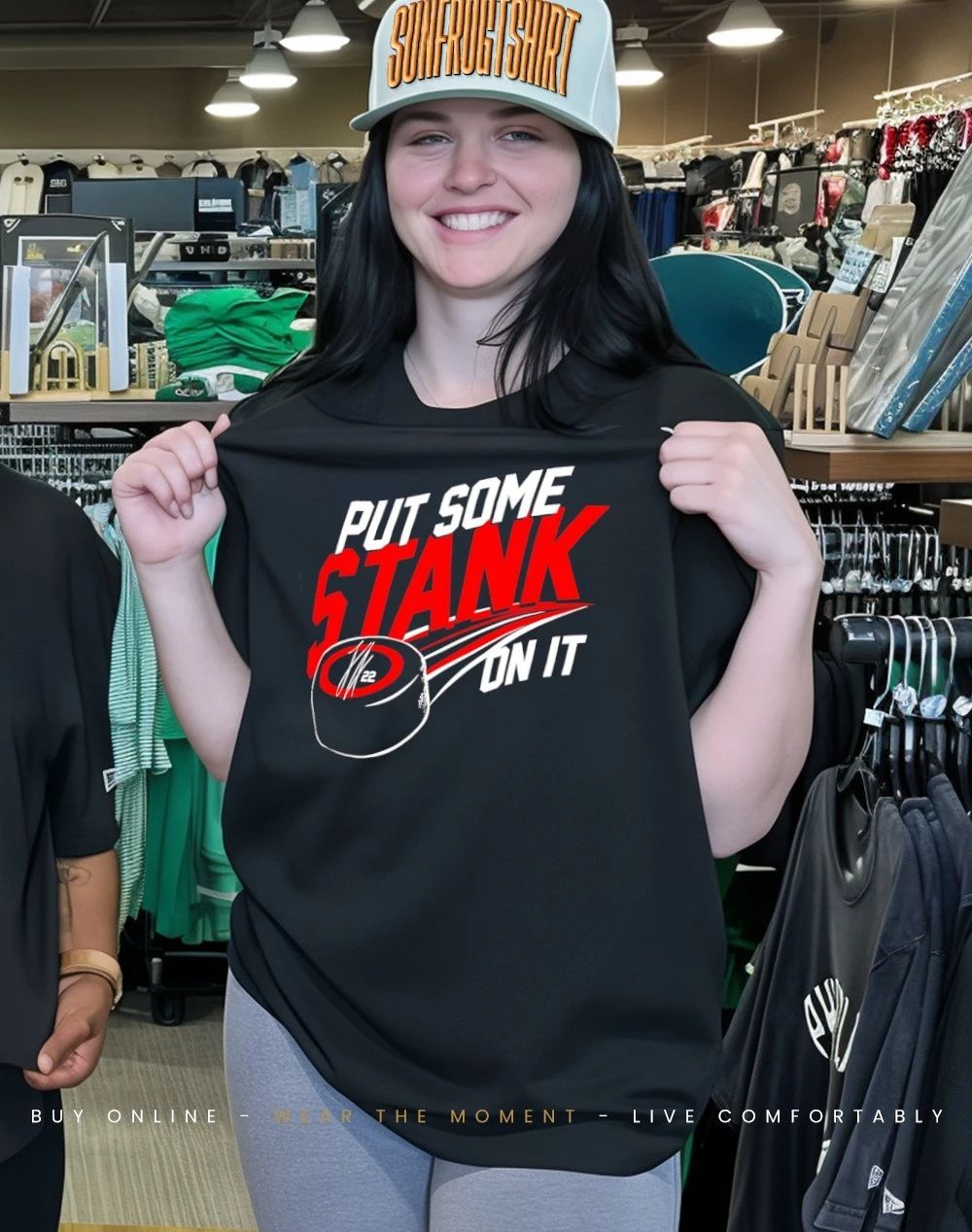 Carolina Hurricanes put some stank on it shirt