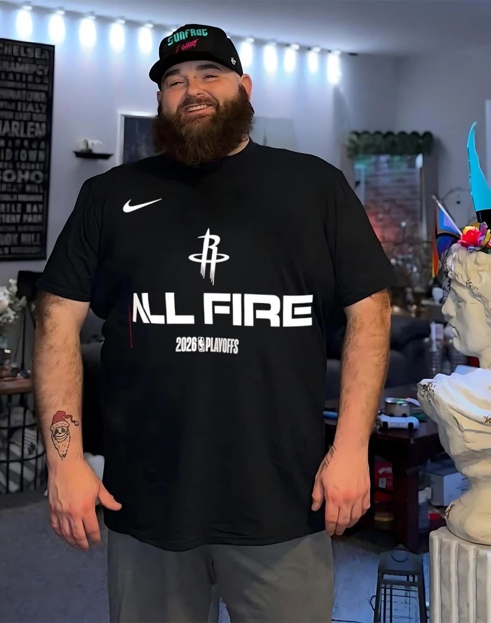 Houston Rockets All Fire 2026 NBA Playoffs Mantra shirt