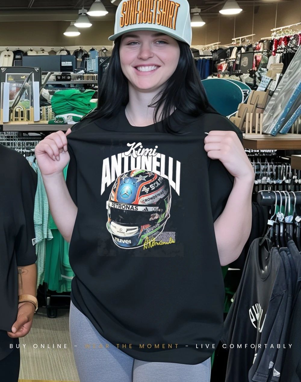Kimi Helmet racing signature helmet vintage shirt