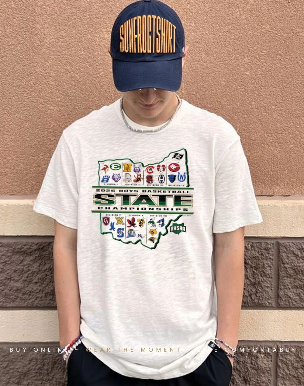 2026 OHSAA Boys Basketball State Championships logo shirt