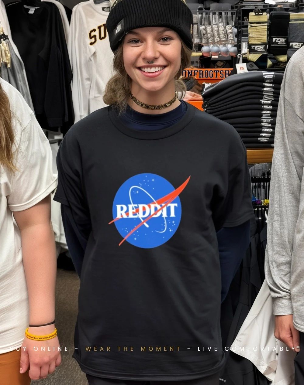 Official Reddit Nasa Logo Shirt