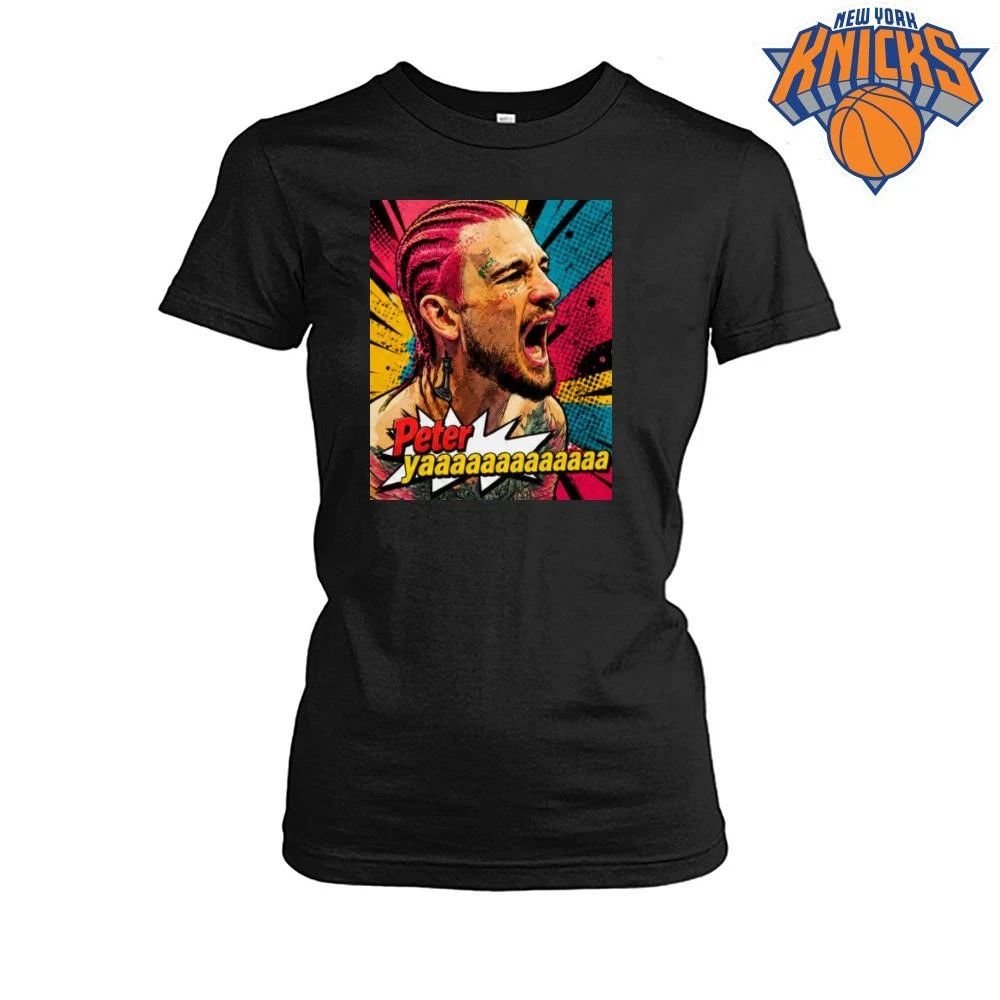 Petr Yan Peter Yaaaaa Retro Pop Art Comic Style MMA UFC Fighter Yelling Combat Sports shirt