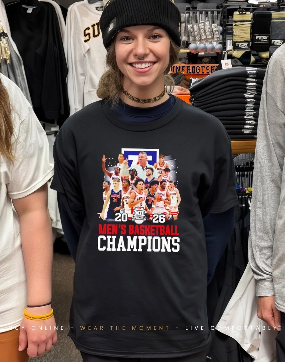 Arizona Wildcats Big 12 Champs all team 2026 shirt