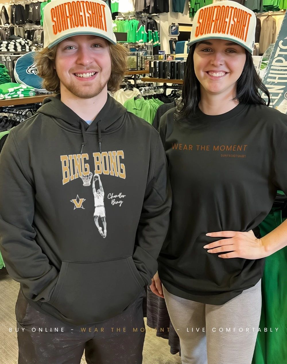 Chandler Bing Vanderbilt Commodores Bing Bong shirt