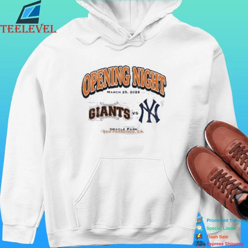 Sf Giants Vs Ny Yankees Opening Night Shirt