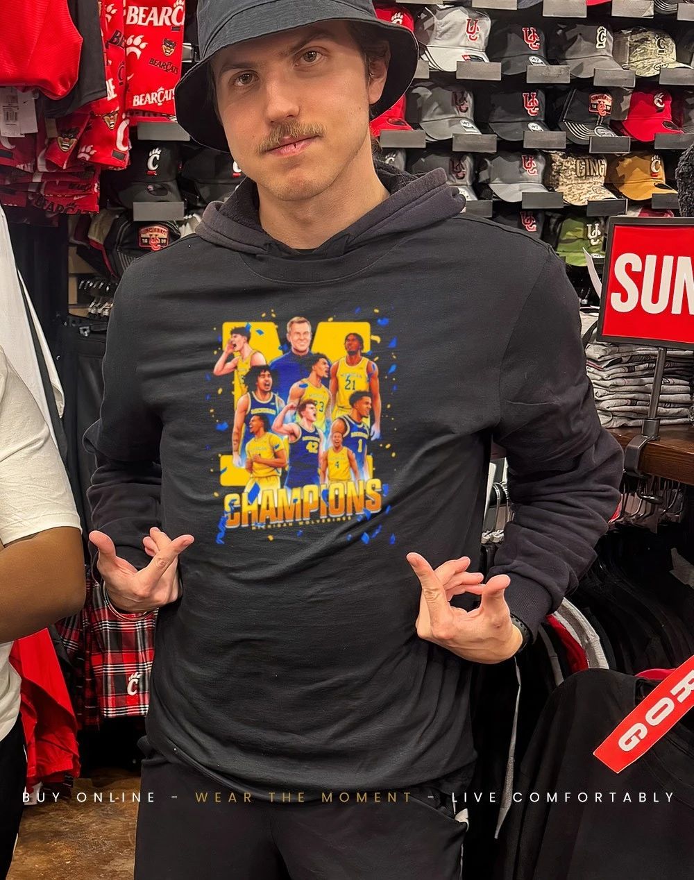Michigan Basketball National Champions 2026 graphic shirt