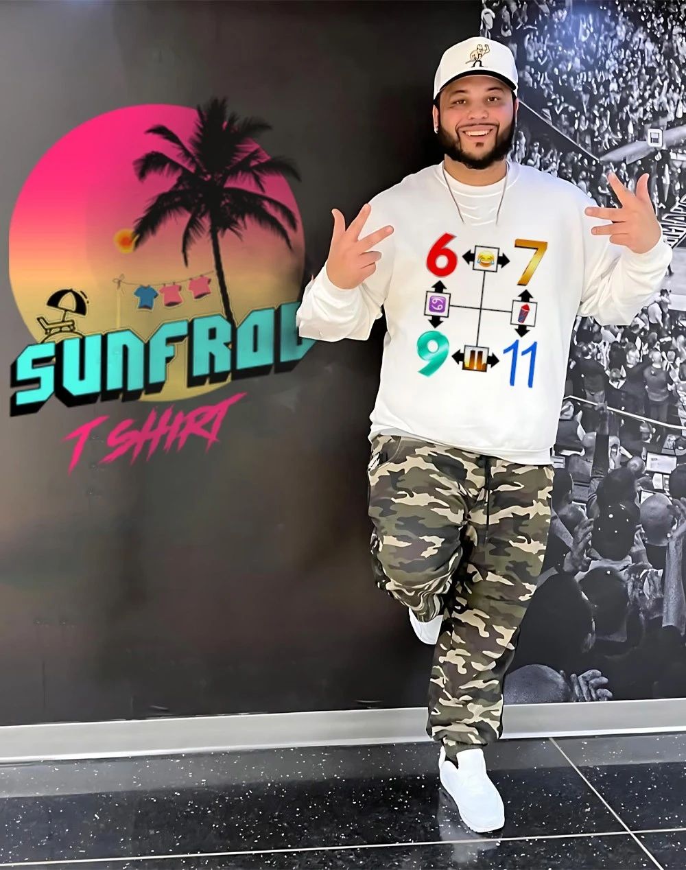 6-7 69 9.11 Clean Version icon shirt