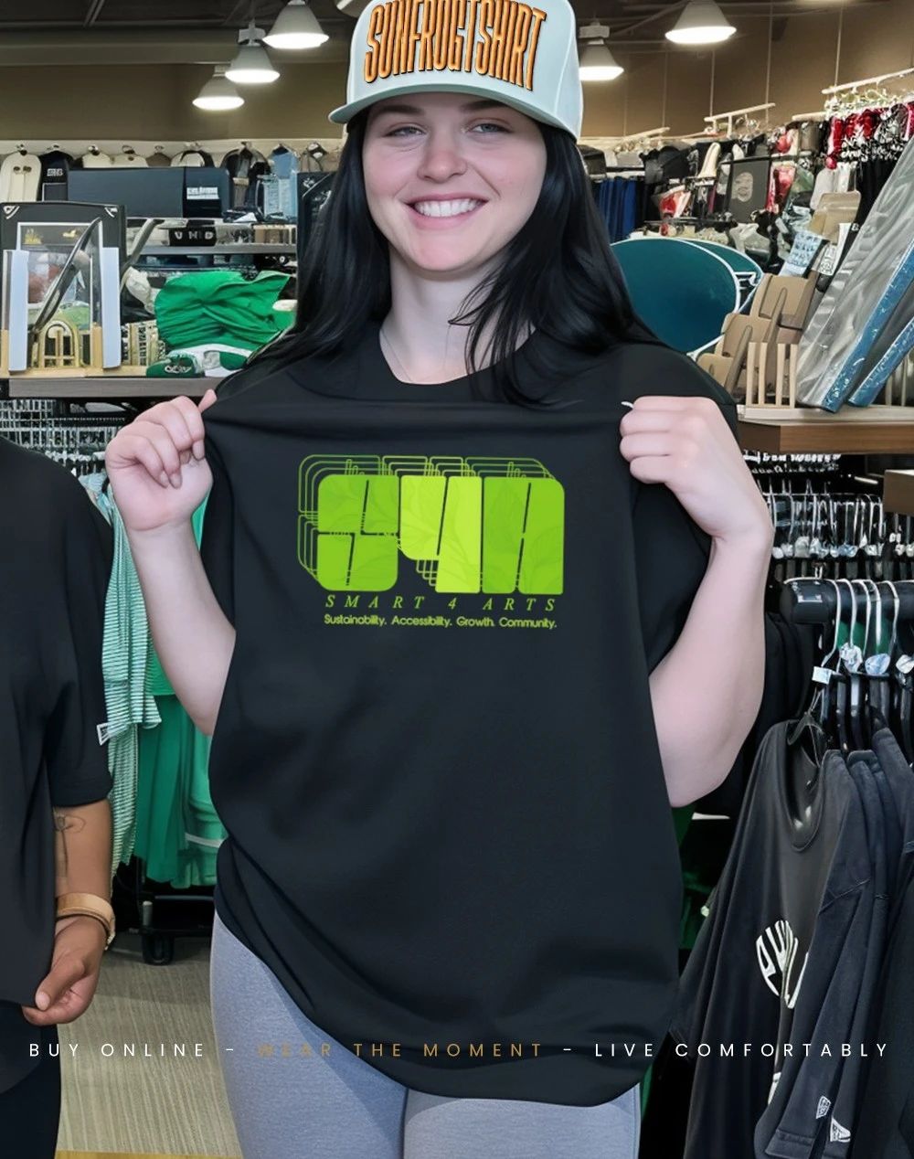 Smart 4 Arts sustainability accessibility and cooperation shirt