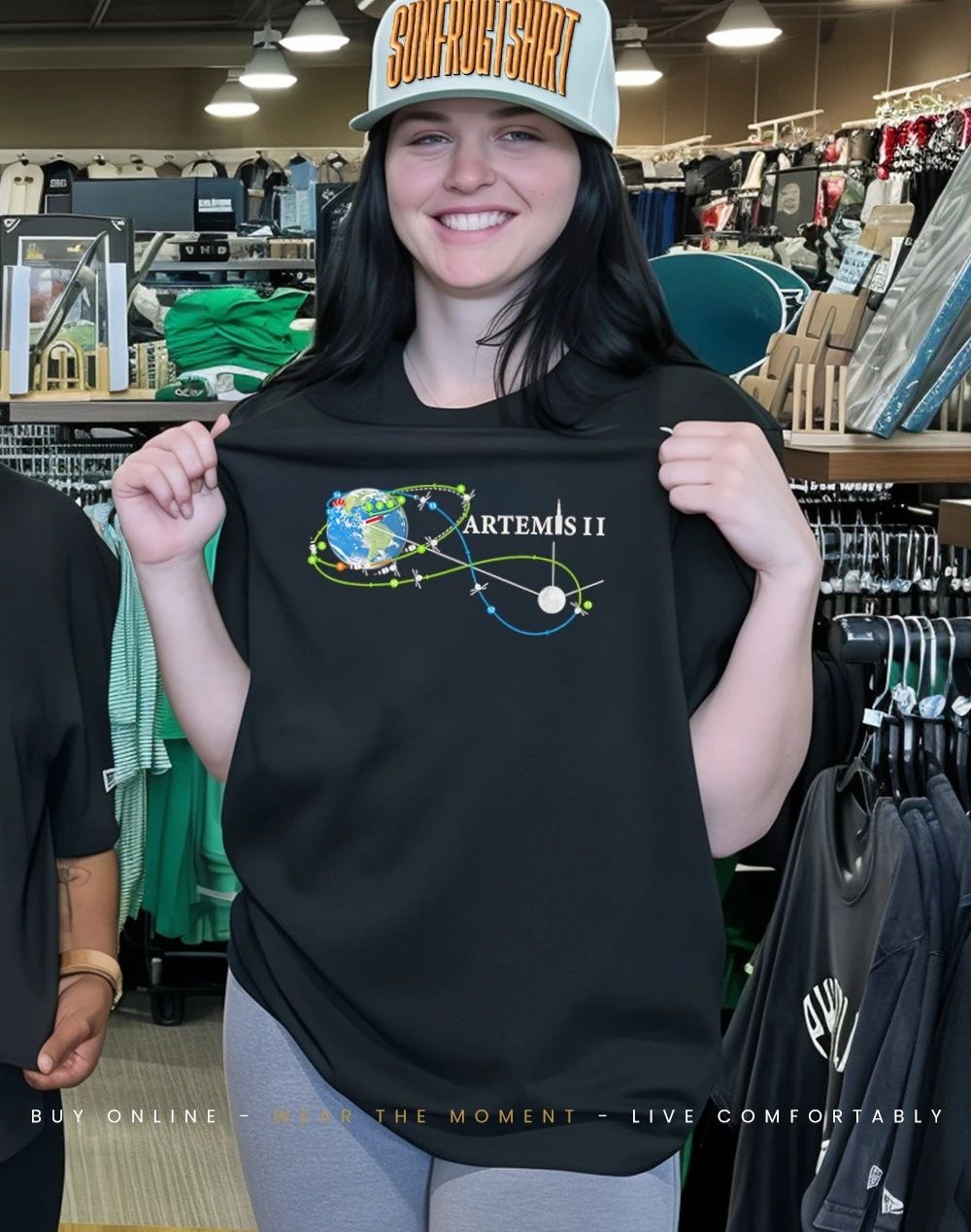 Artemis II Route Map shirt