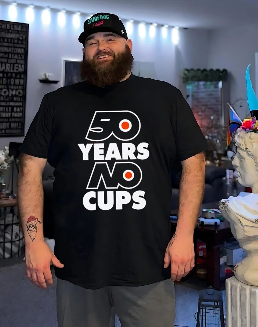 Philadelphia Flyers 50 Years No Cups Shirt