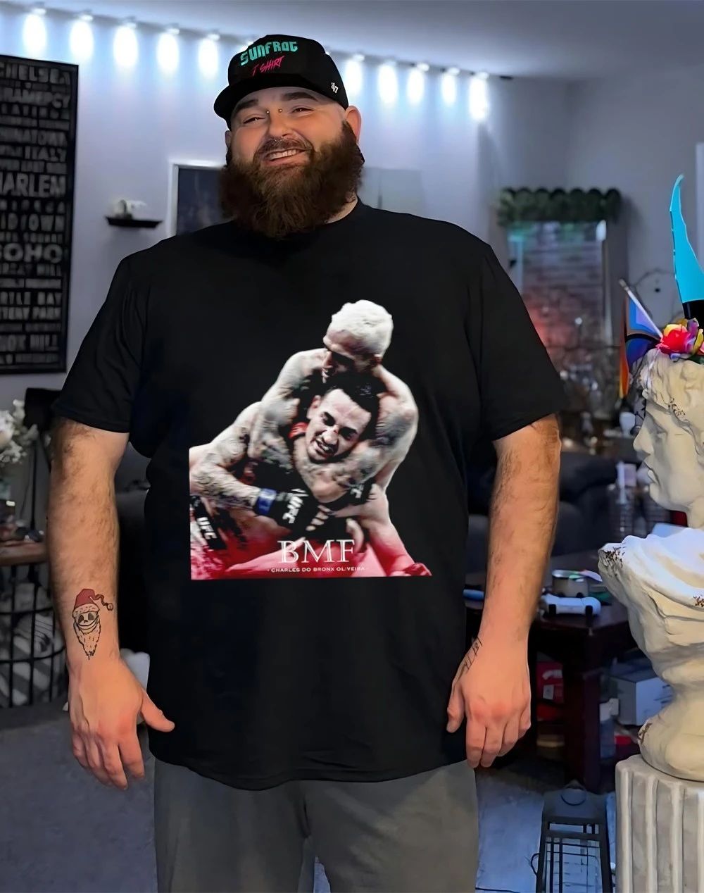 Charles Oliveira 2026 BMF Champions Charles Do Bronx Oliveira shirt