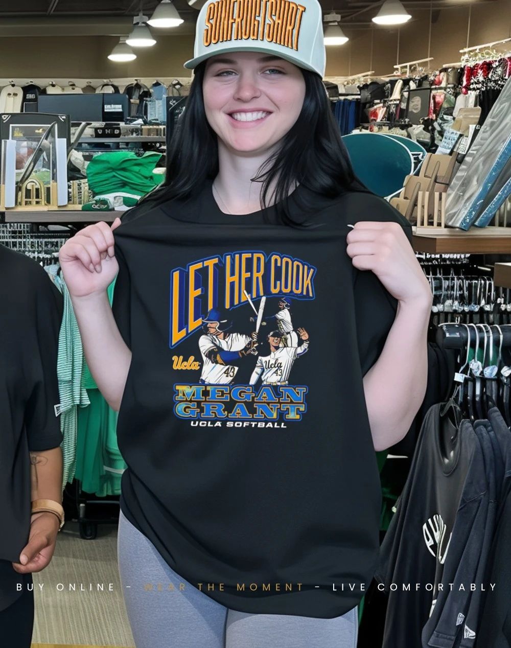 Megan Grant Ucla Bruins Let Her Cook shirt