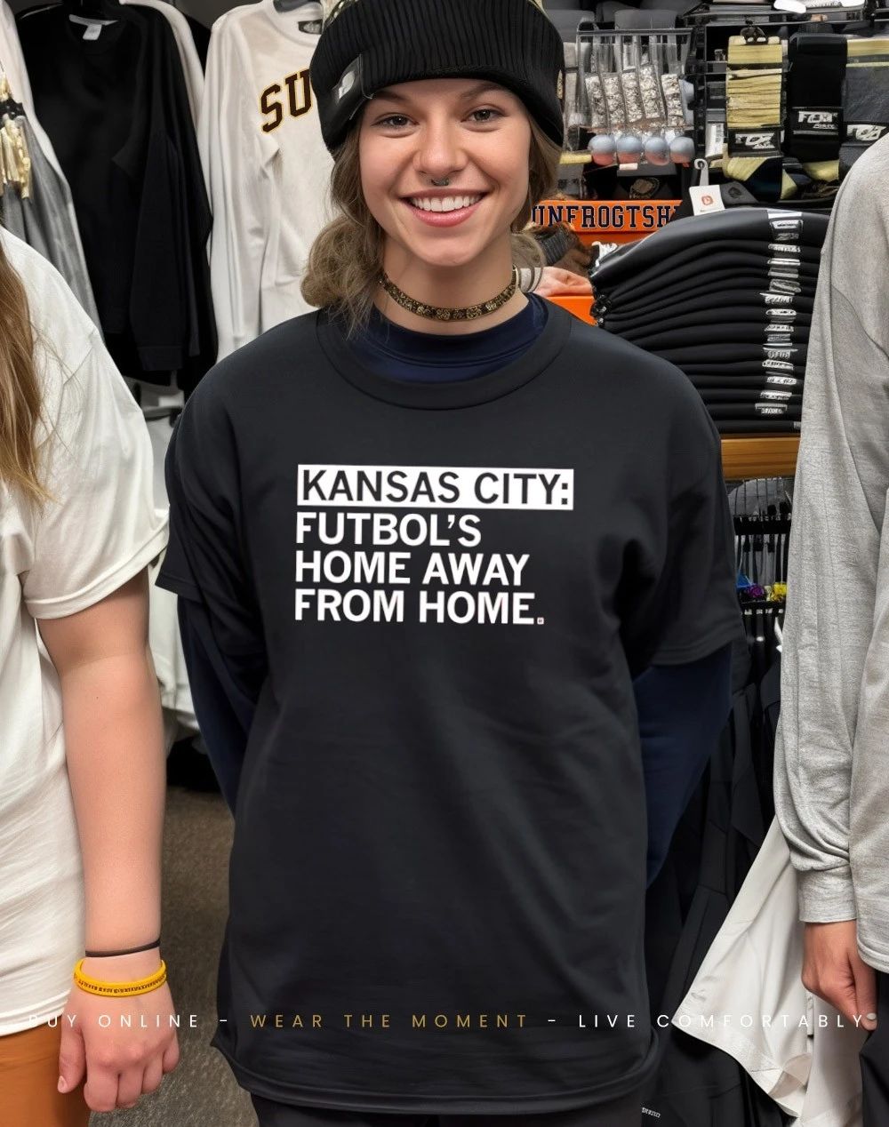 Kansas City Futbol’s home away from home shirt