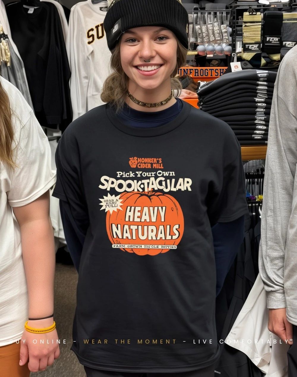 Pick your own spooktacular heavy naturals shirt