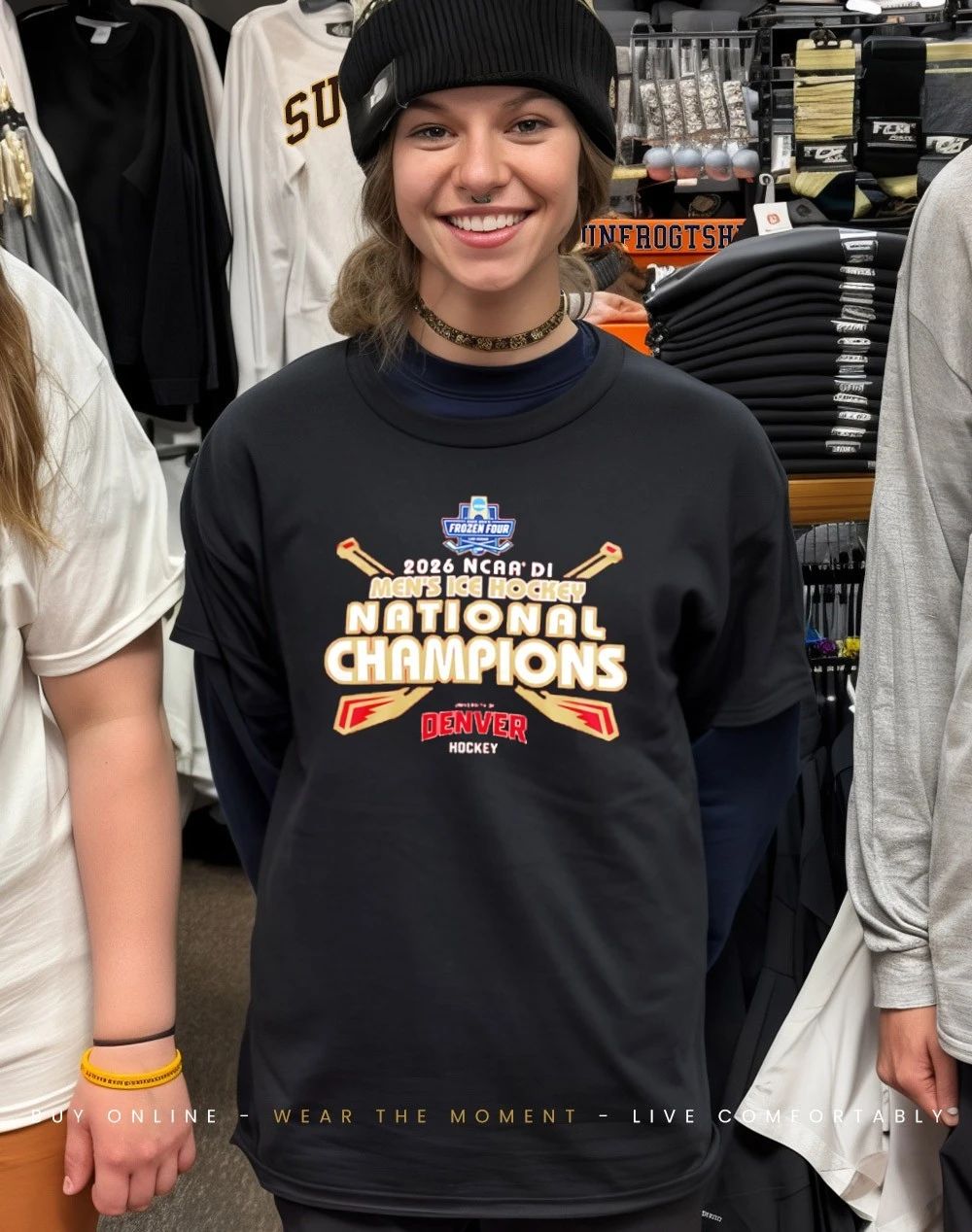 Denver Pioneers 2026 NCAA Frozen Four National Champions shirt