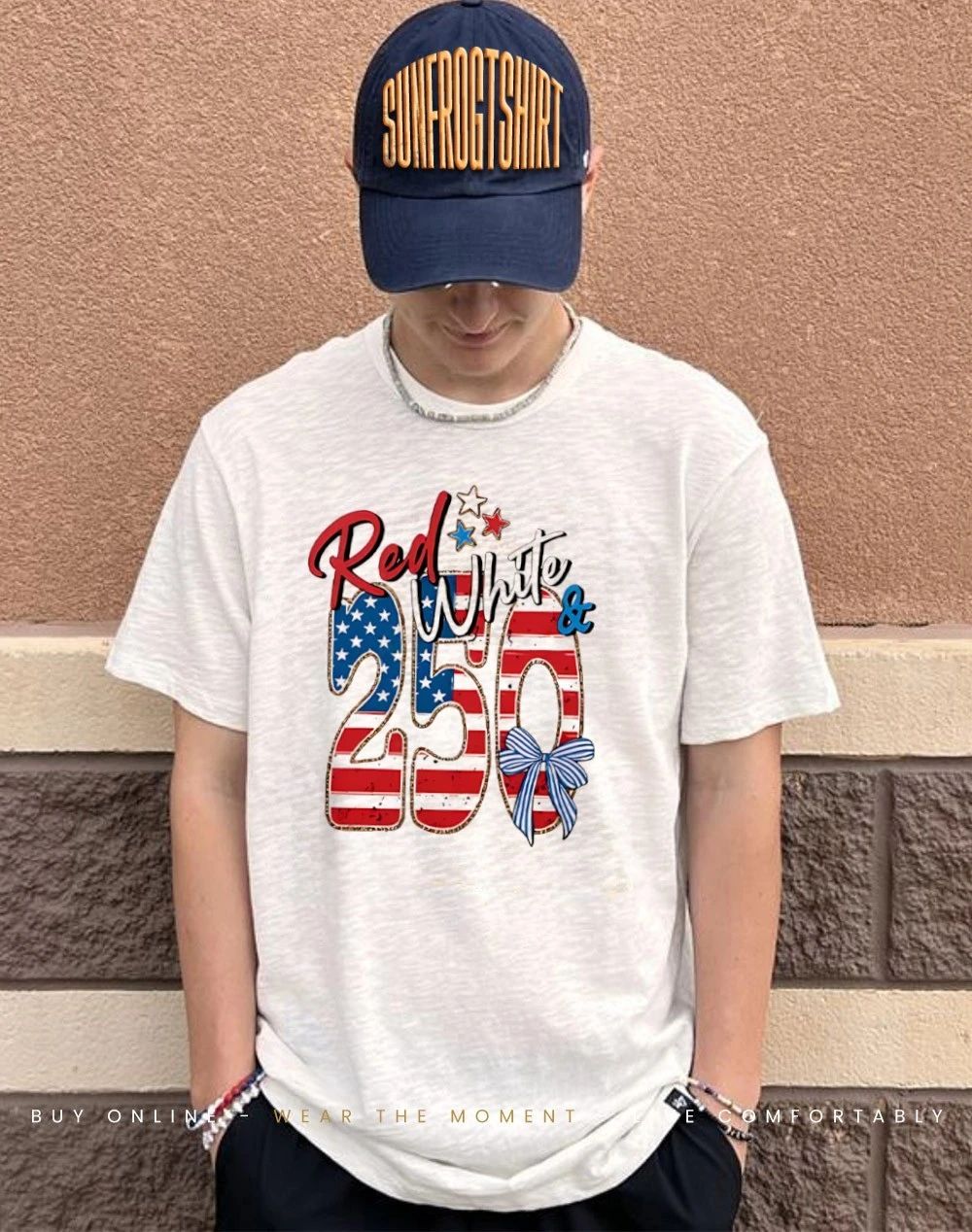 250th Anniversary Red White And Blue Shirt