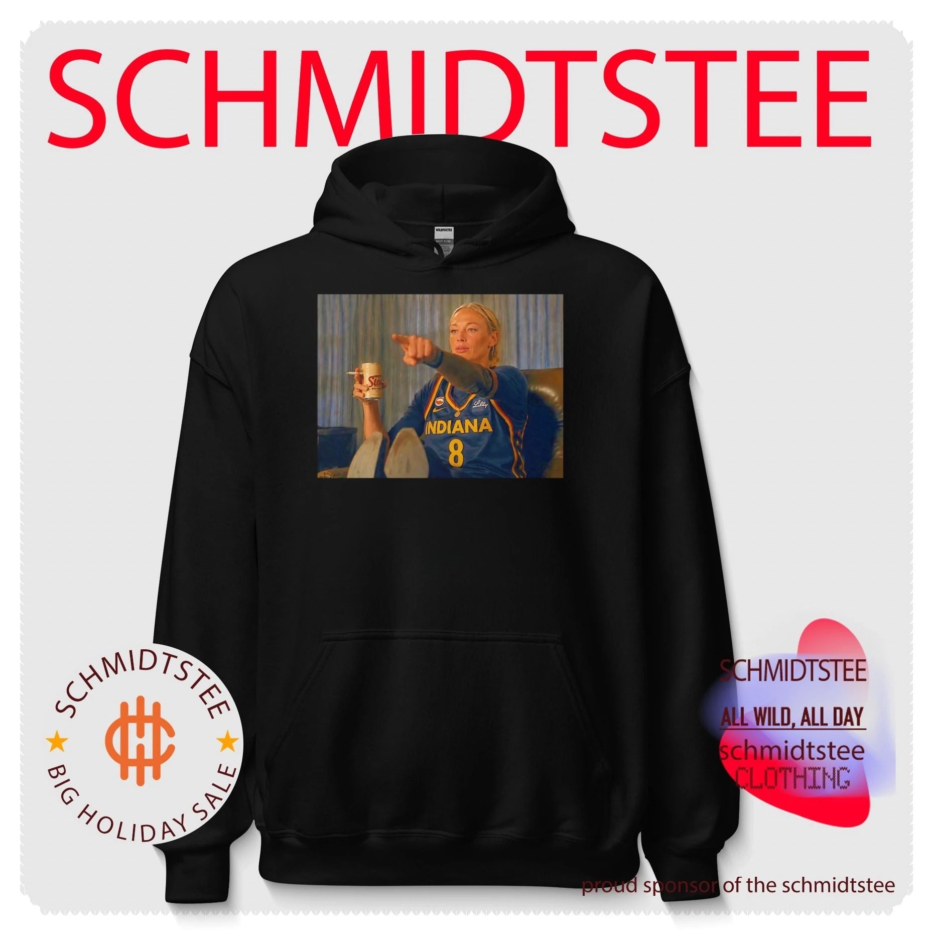 Indiana Fever Sophie Cunningham Leonardo DiCaprio pointing meme shirt