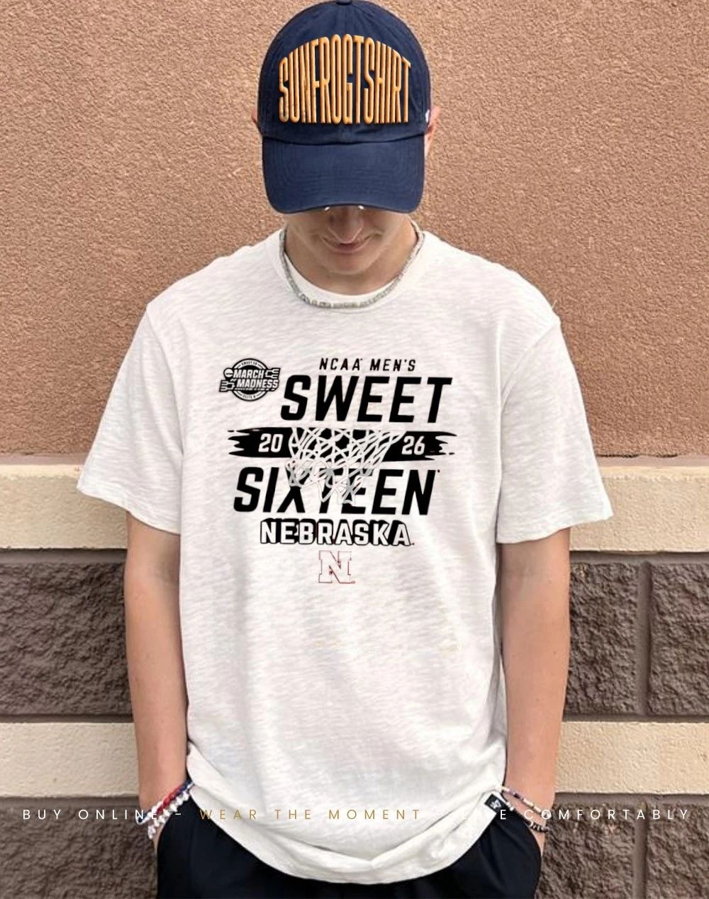Nebraska Huskers Men’s Basketball 2026 NCAA March Madness Sweet 16 shirt