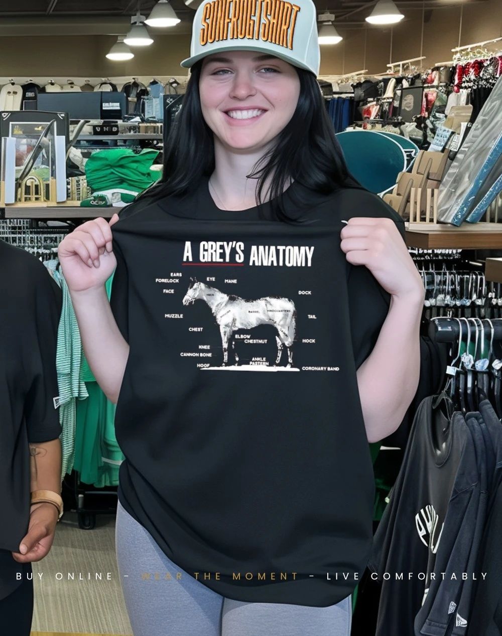 A grey’s anatomy horse shirt