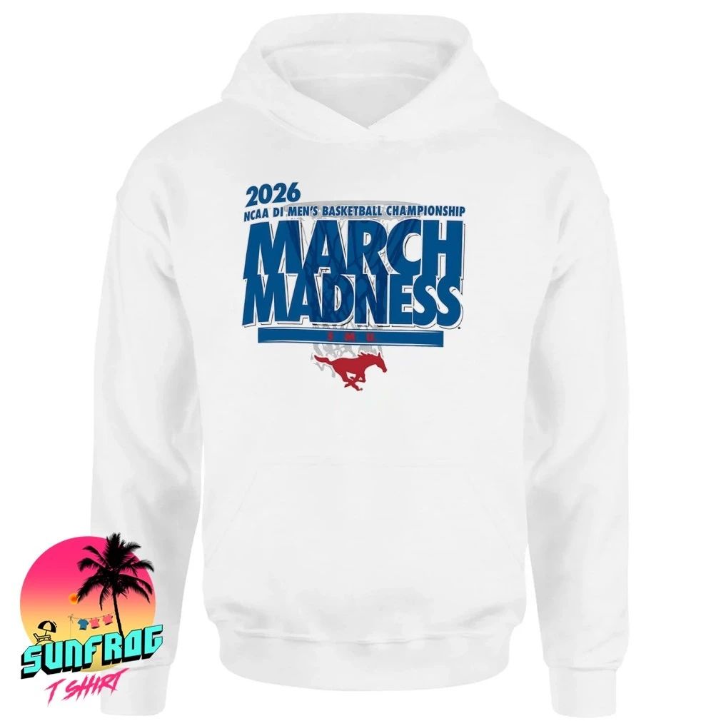 SMU Mustangs Basketball 2026 Ncaa DI Men’s Basketball Championship March Madness shirt