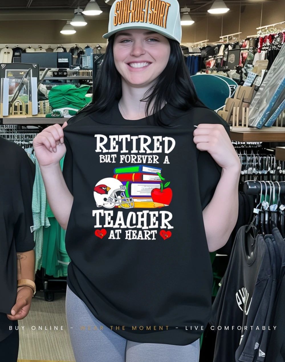 Arizona Cardinals Retired But Forever a Teacher At Heart shirt