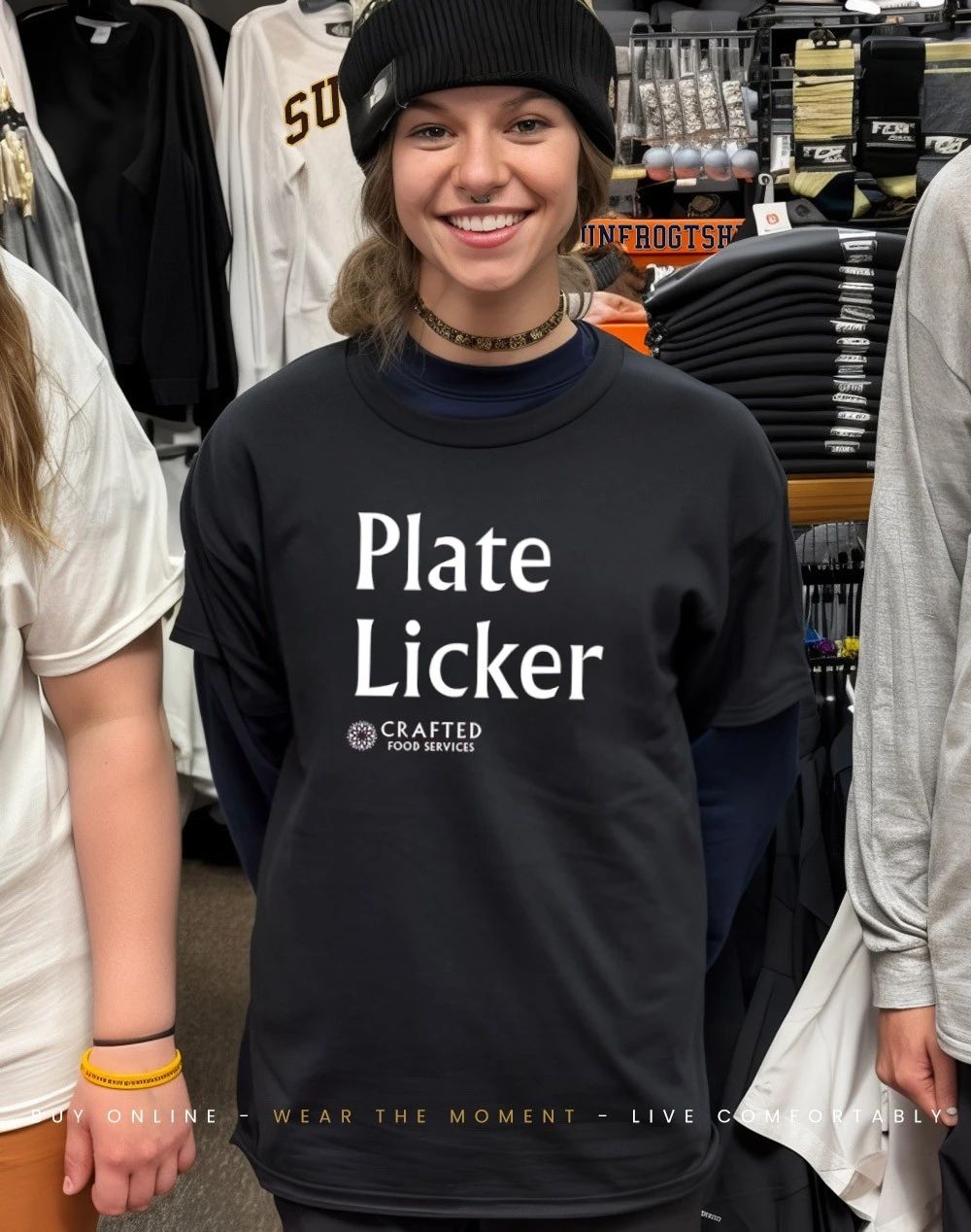 Crafted Food Services Plate Licker shirt