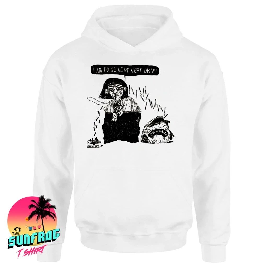 Smoking cigs I am doing very very okay shirt