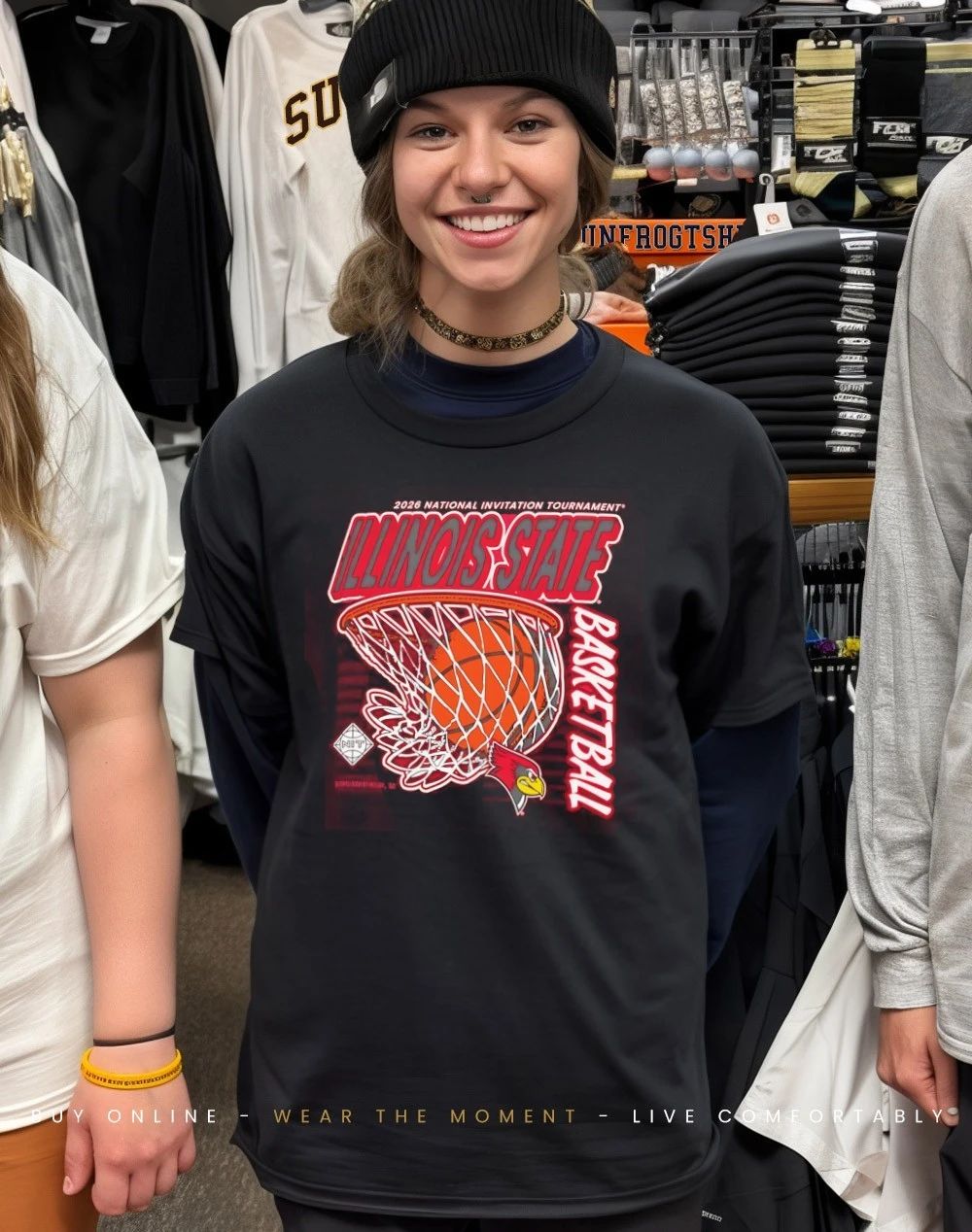 Illinois State Basketball 2026 National Invitation Tournament shirt