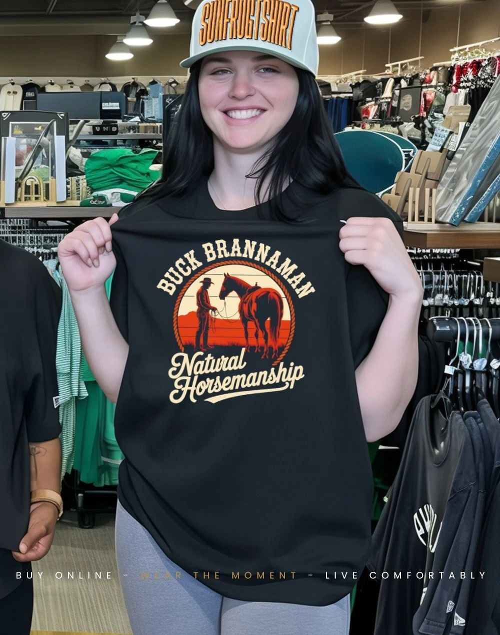 Buck Brannaman National Horsemanship vintage shirt